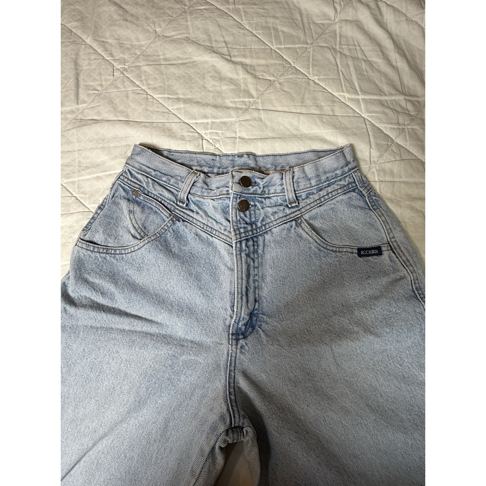 Rockies Light Blue High Rise Women Jeans - Picture 3 of 7